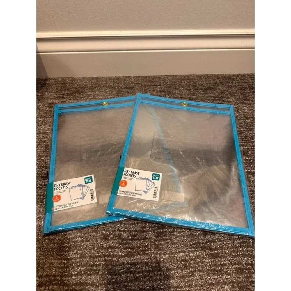 Dry Erase Pockets - Classrooms, Teachers, School